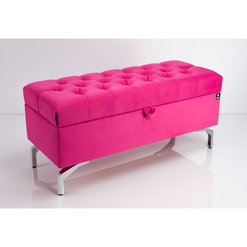 Tufted Storage Bench